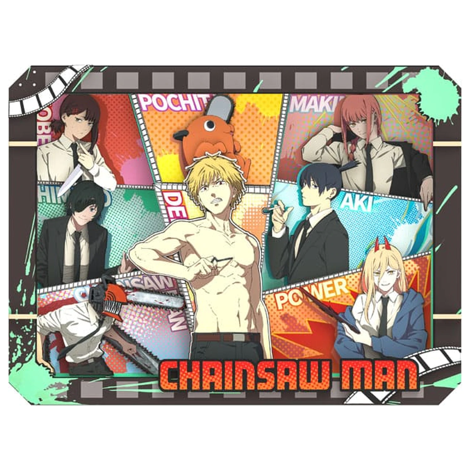 Chainsaw Man Model Kit Wooden Gallery (L) Charaters United product photo