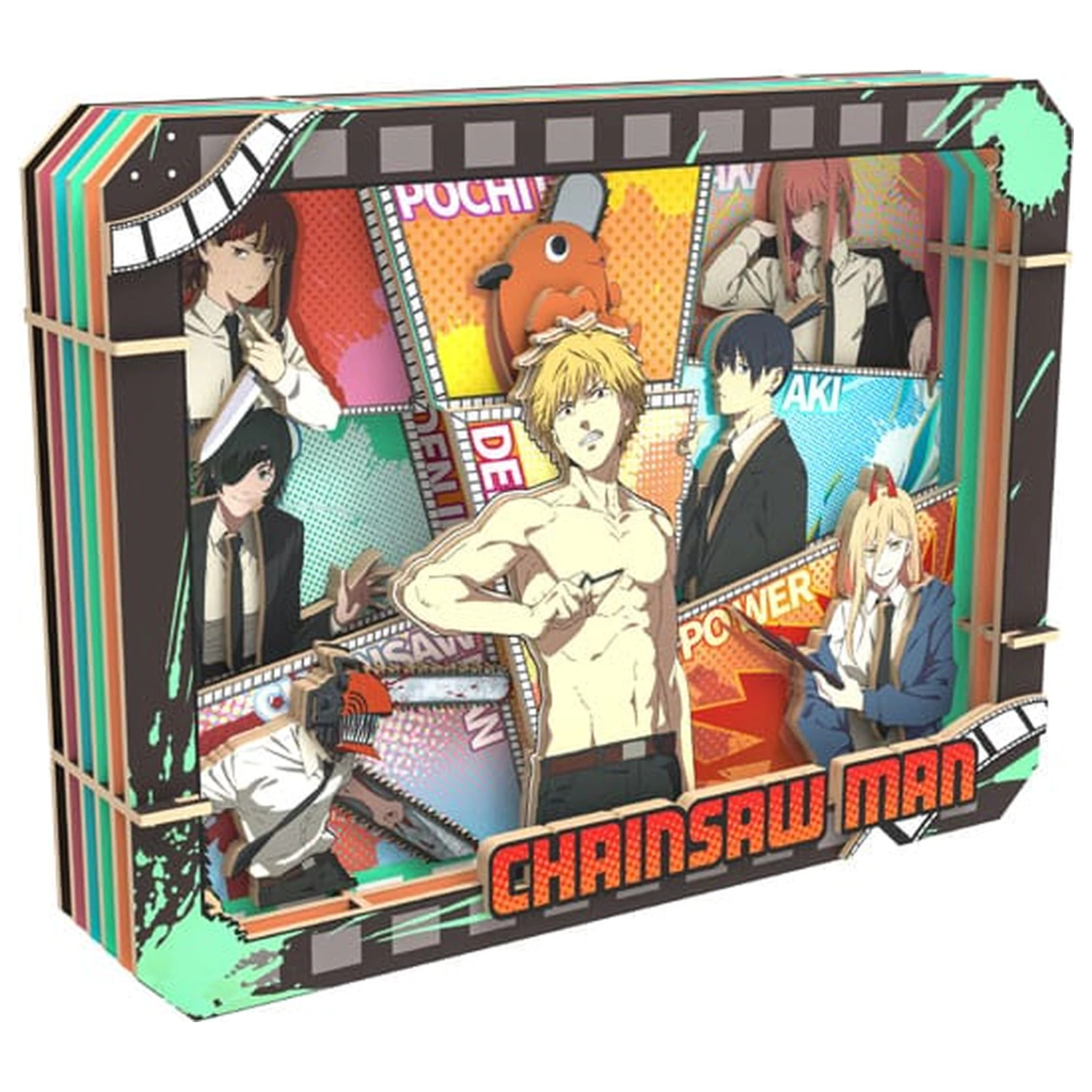 Chainsaw Man Model Kit Wooden Gallery (L) Charaters United product photo