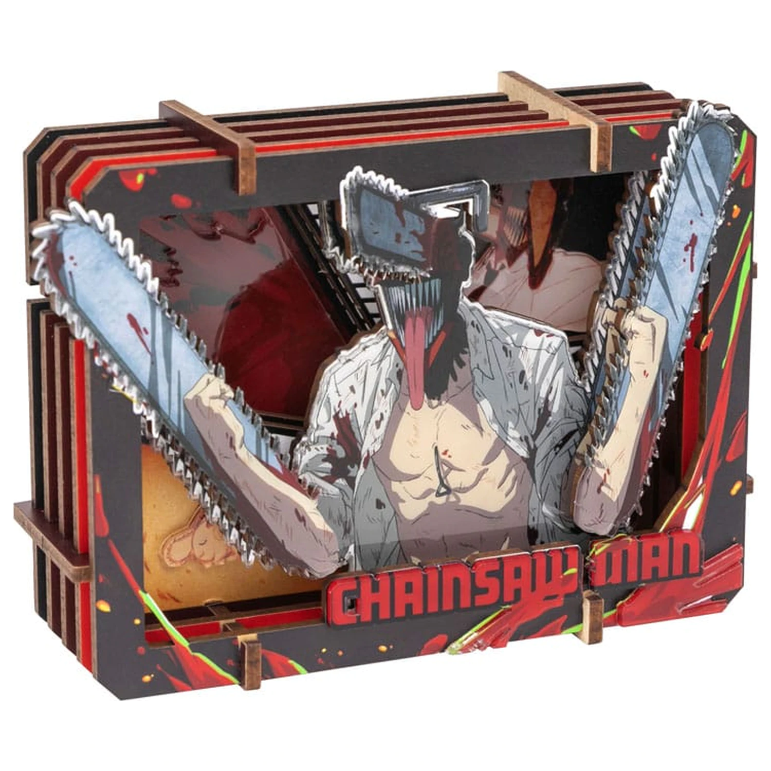 Chainsaw Man Model Kit Wooden Gallery (S) Chainsaw Devil product photo