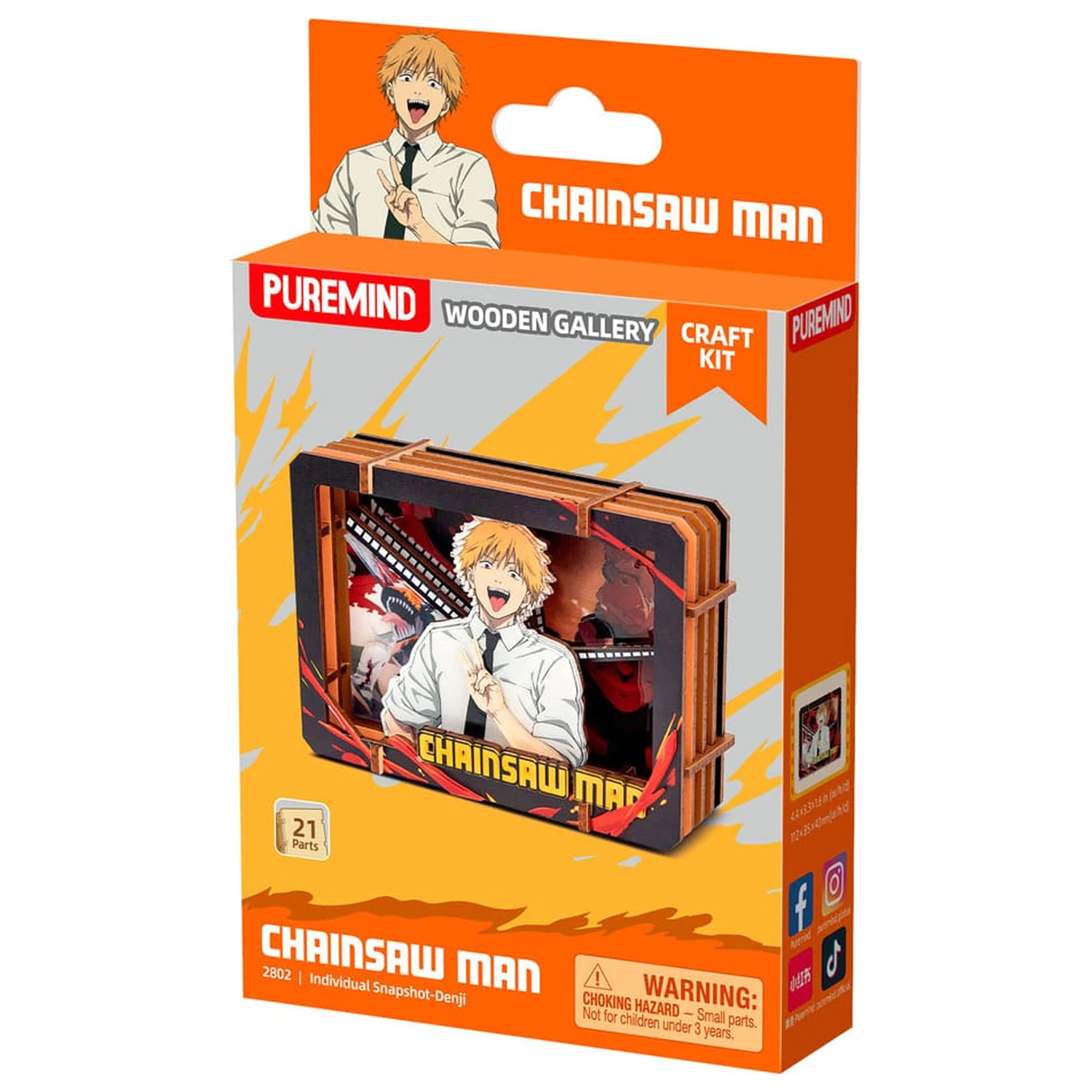Chainsaw Man Model Kit Wooden Gallery (S) Denji product photo