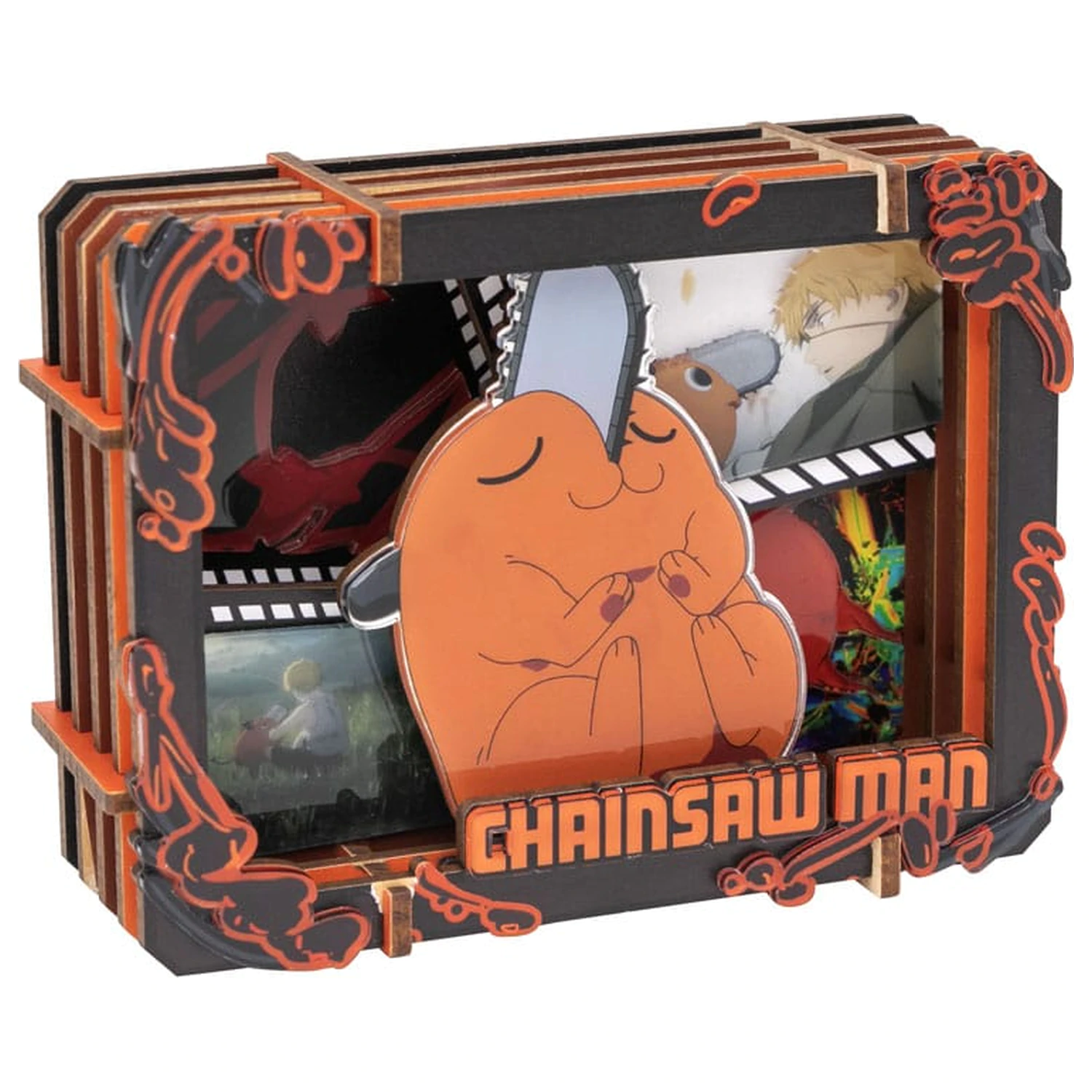 Chainsaw Man Model Kit Wooden Gallery (S) Pochita product photo