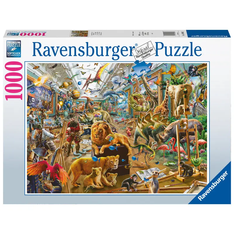 Chaos in the gallery puzzle 1000pcs product photo