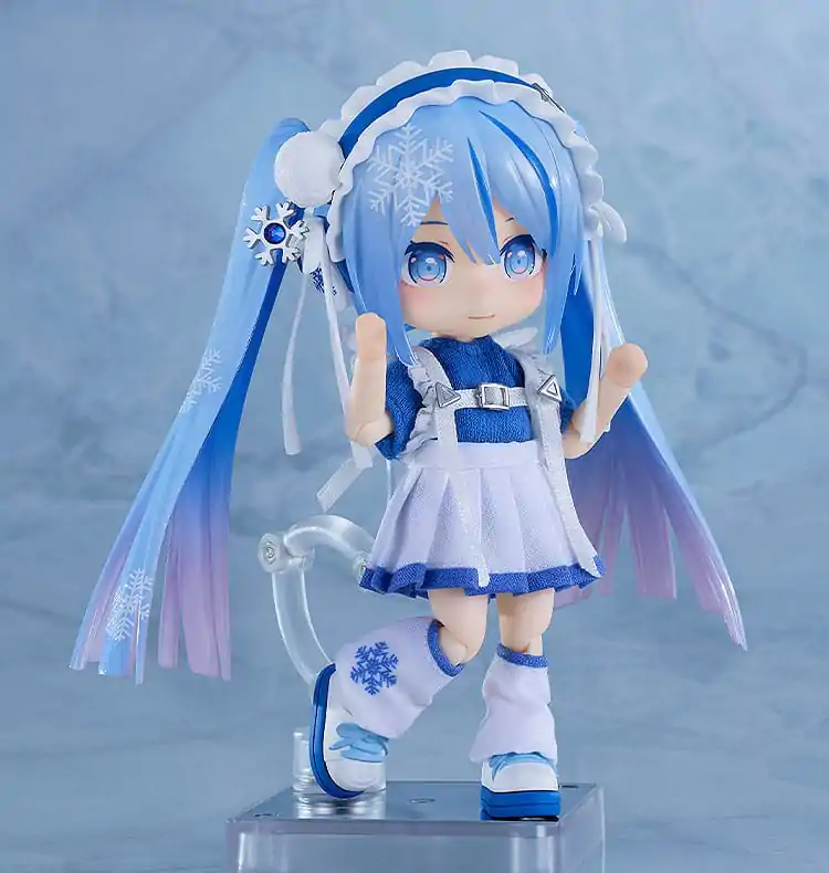 Character Vocal Series 01: Hatsune Miku Nendoroid Doll Action Figure Snow Miku: Yukiiro Pop Ver. 14 cm product photo