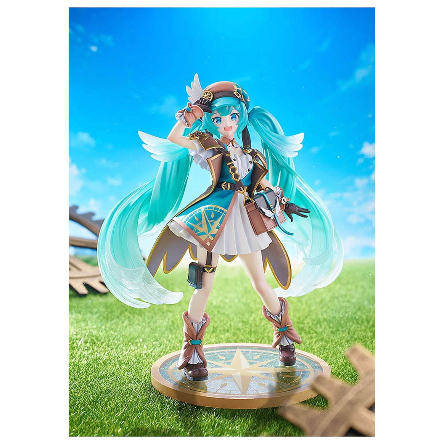 Character Vocal Series 01: Hatsune Miku PVC Statue 1/7 Hatsune Miku: 100th Adventure Ver. 25 cm product photo