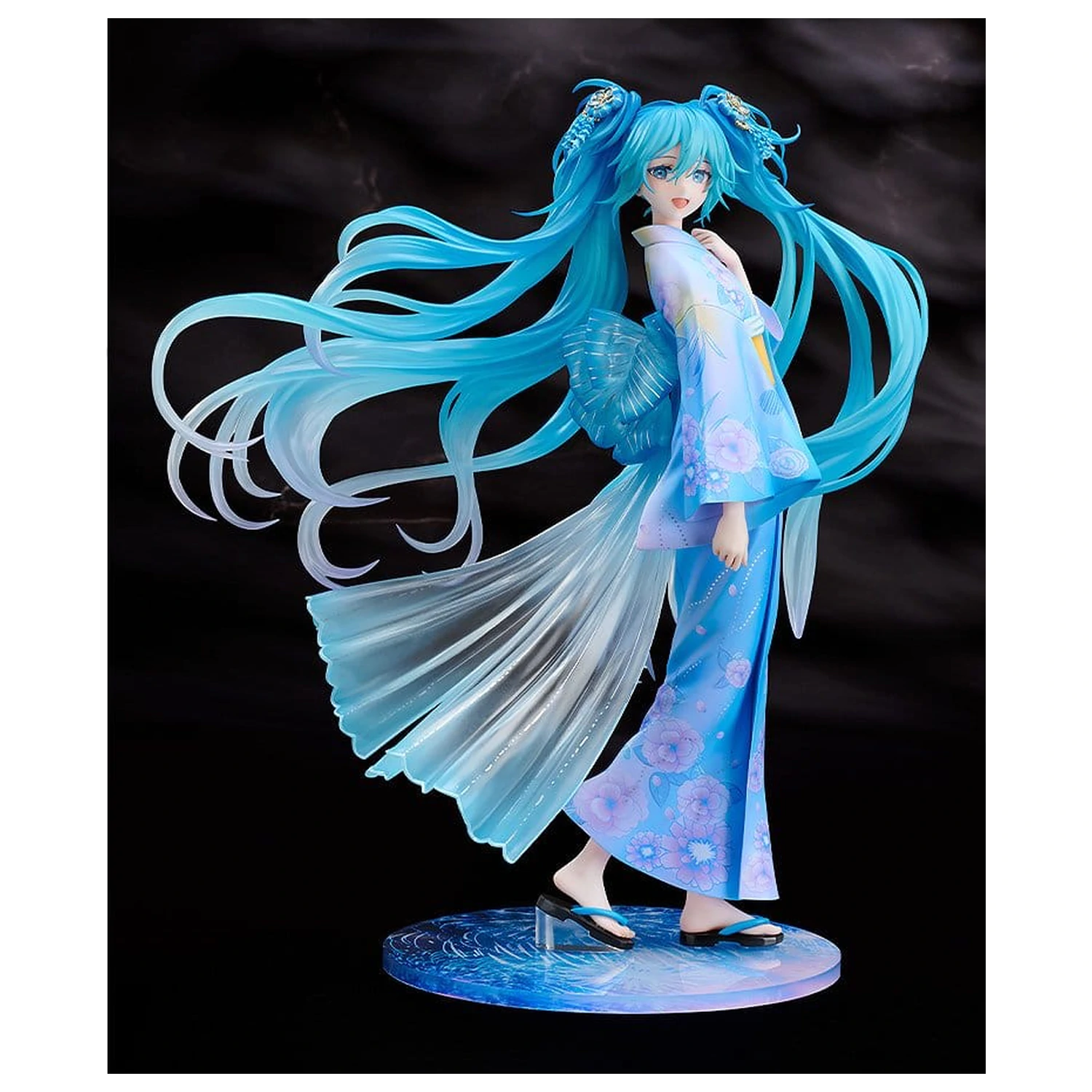 Character Vocal Series 01: Hatsune Miku PVC Figure 1/7 Music & Fire Works Ver. 23 cm product photo