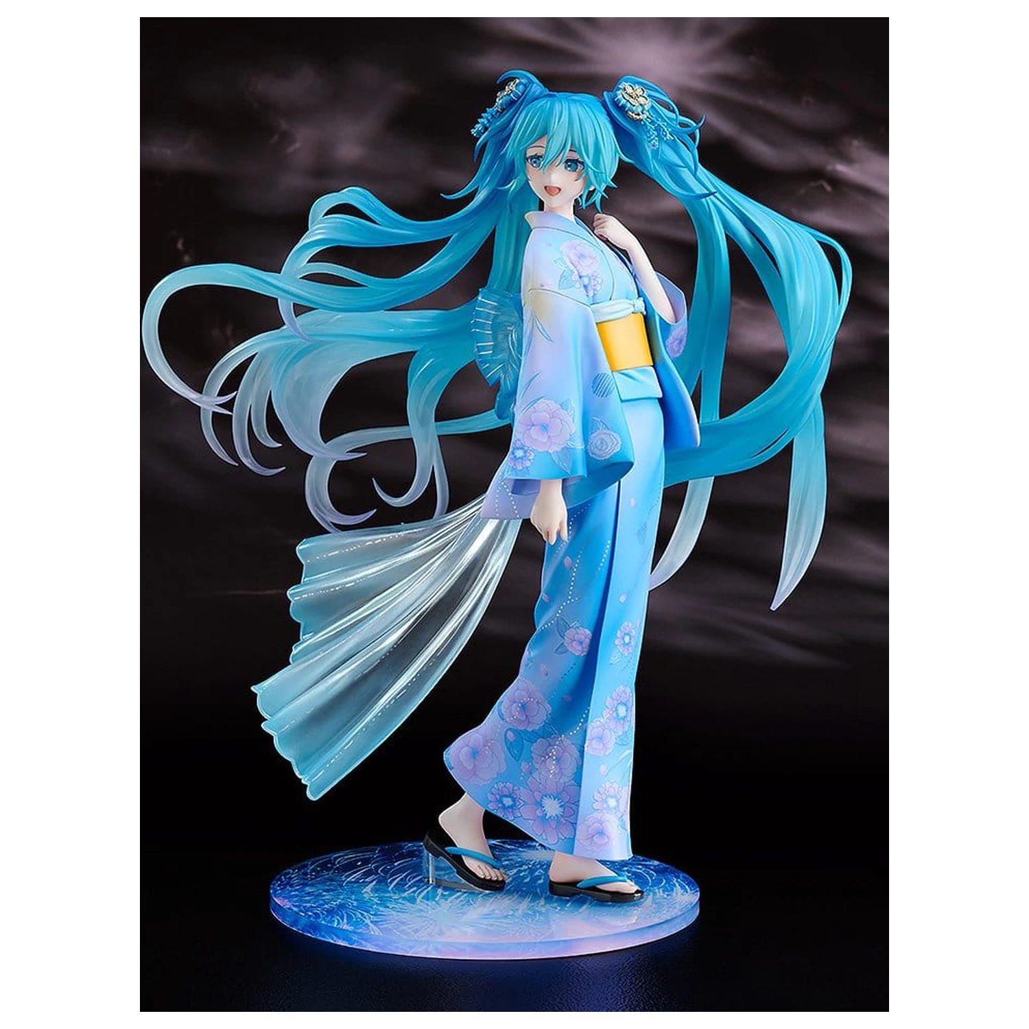Character Vocal Series 01: Hatsune Miku PVC Figure 1/7 Music & Fire Works Ver. 23 cm product photo