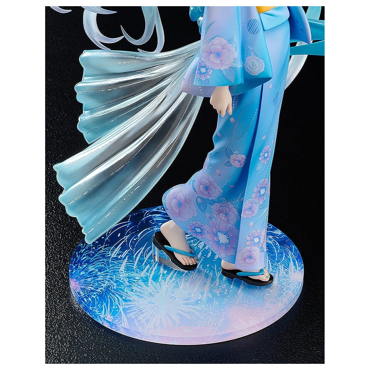 Character Vocal Series 01: Hatsune Miku PVC Figure 1/7 Music & Fire Works Ver. 23 cm product photo