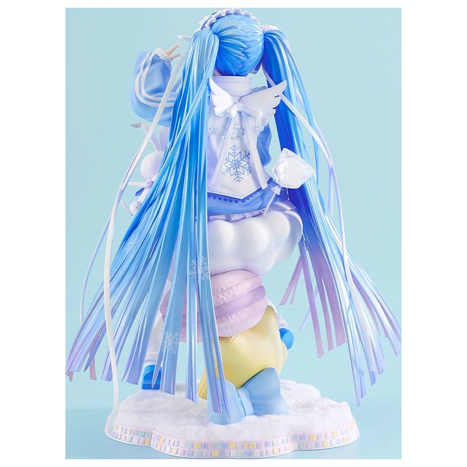 Character Vocal Series 01: Hatsune Miku PVC Statue 1/7 Snow Miku: Yukiiro Pop Ver. 24 cm product photo