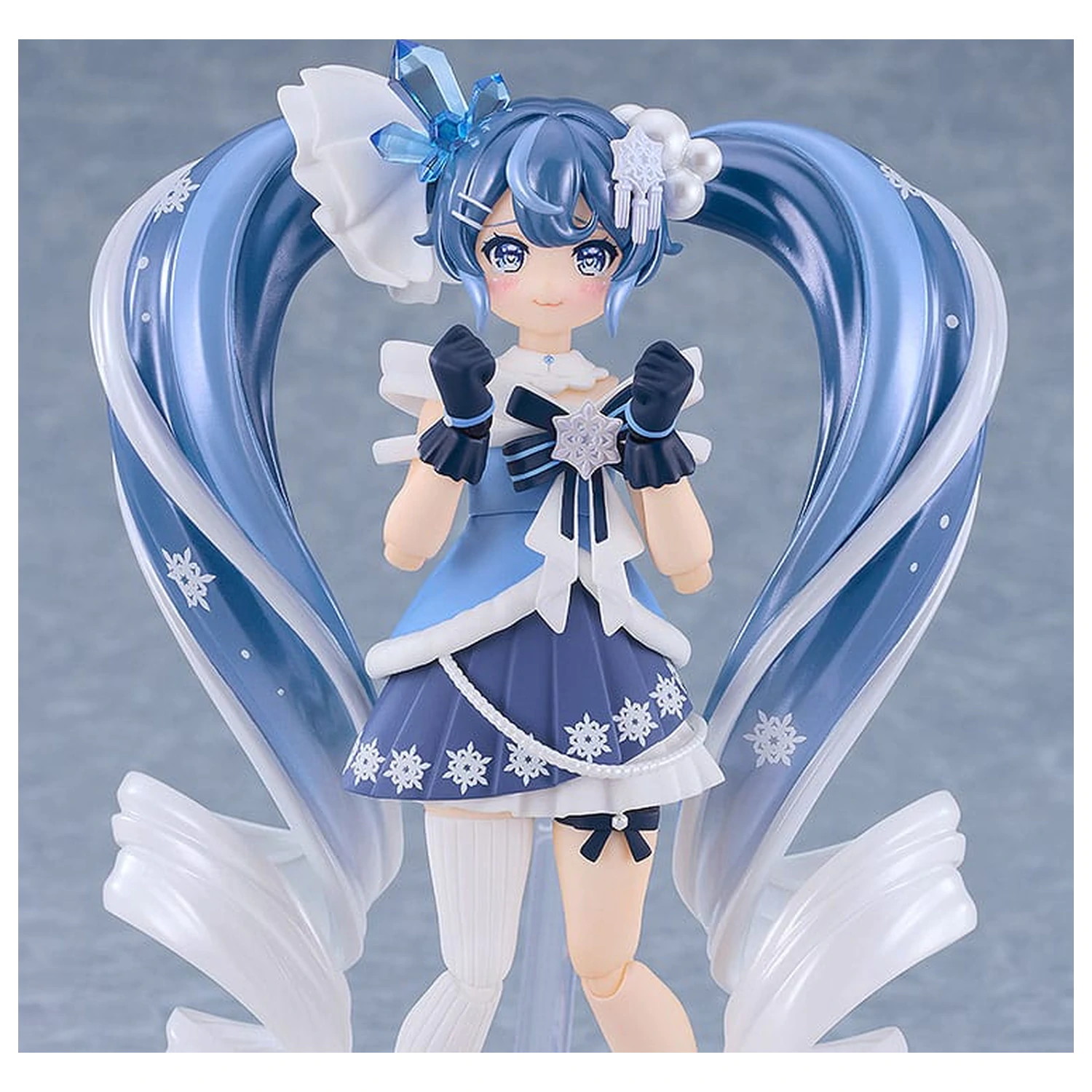 Character Vocal Series 01: Hatsune Miku Figma Action Figure Snow Miku: Crystal Snow Ver. 13 cm  product photo