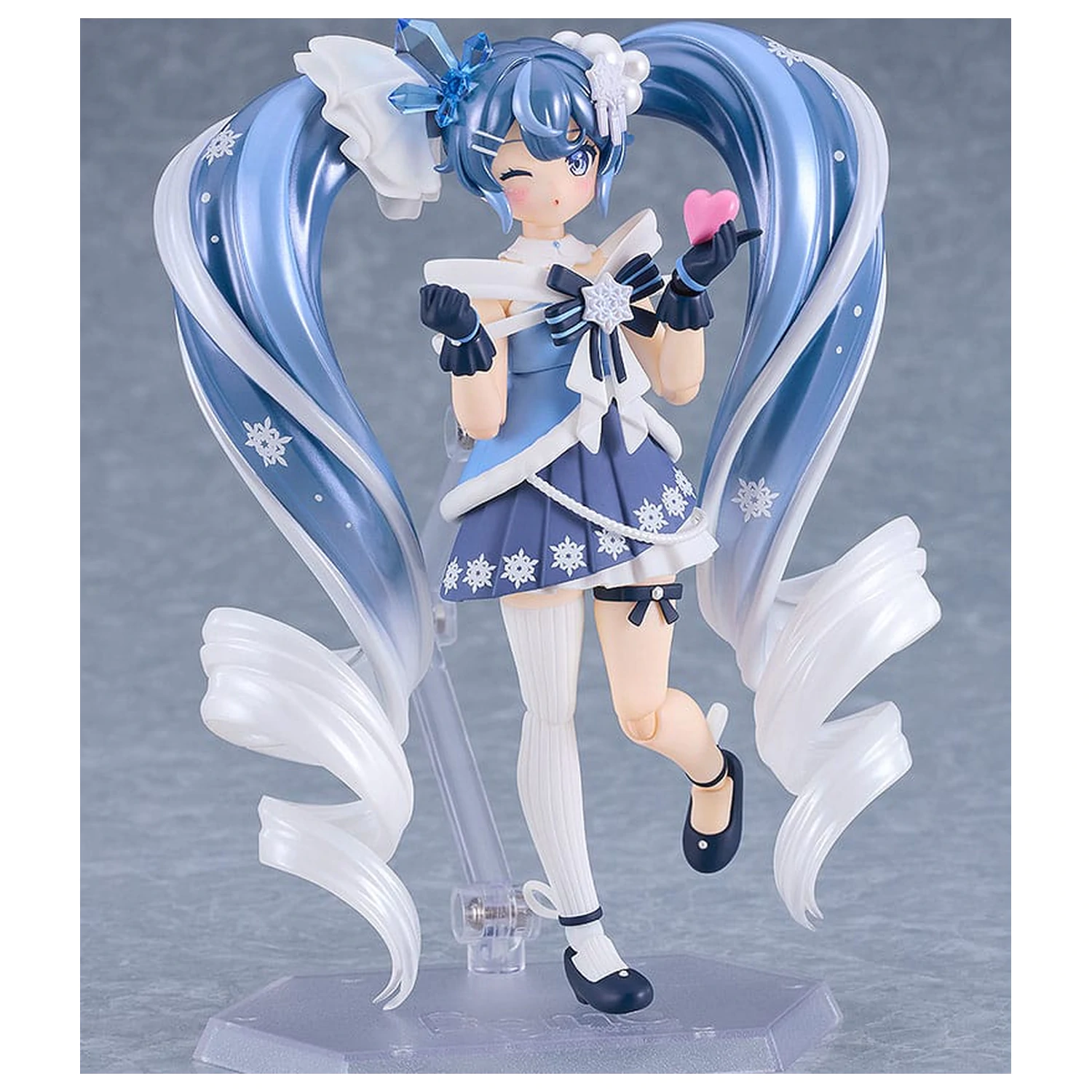 Character Vocal Series 01: Hatsune Miku Figma Action Figure Snow Miku: Crystal Snow Ver. 13 cm  product photo
