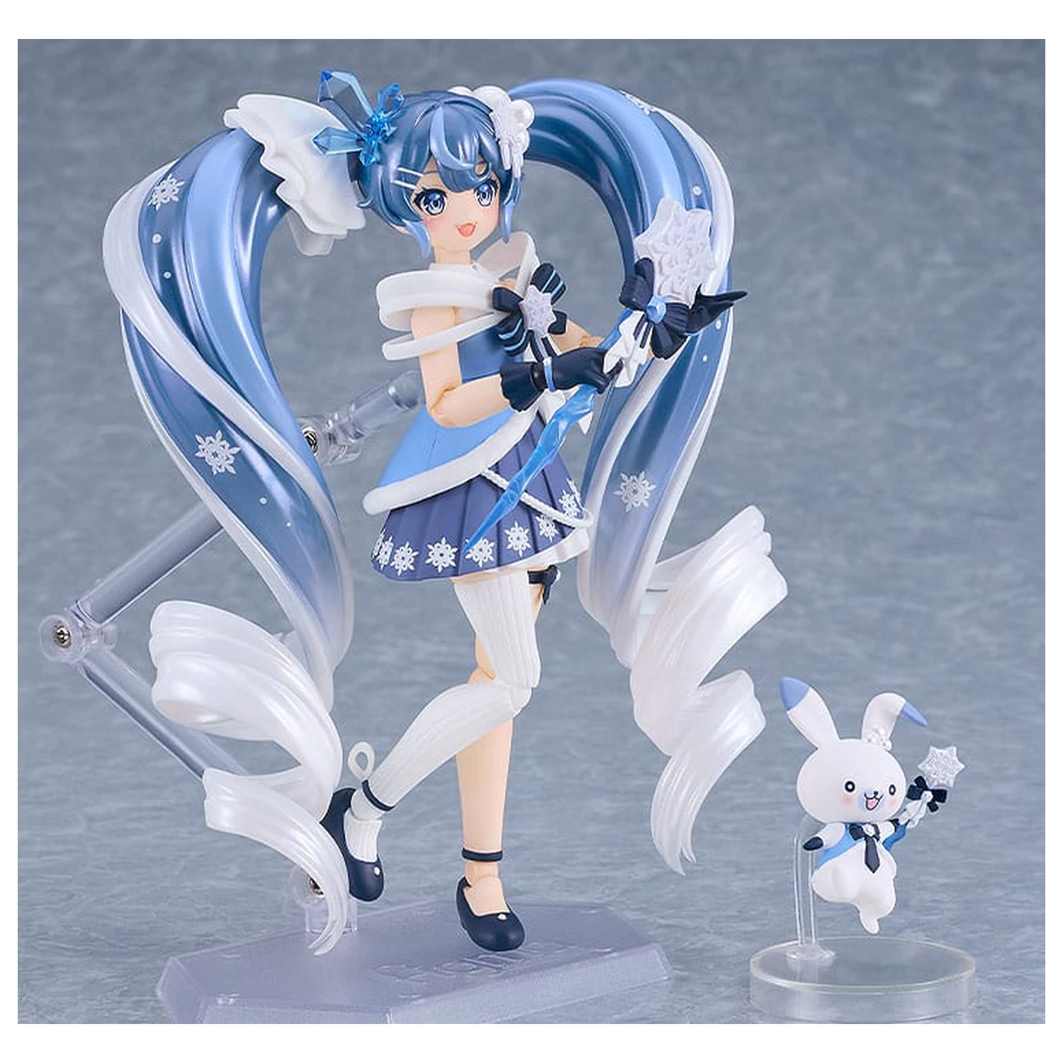 Character Vocal Series 01: Hatsune Miku Figma Action Figure Snow Miku: Crystal Snow Ver. 13 cm  product photo