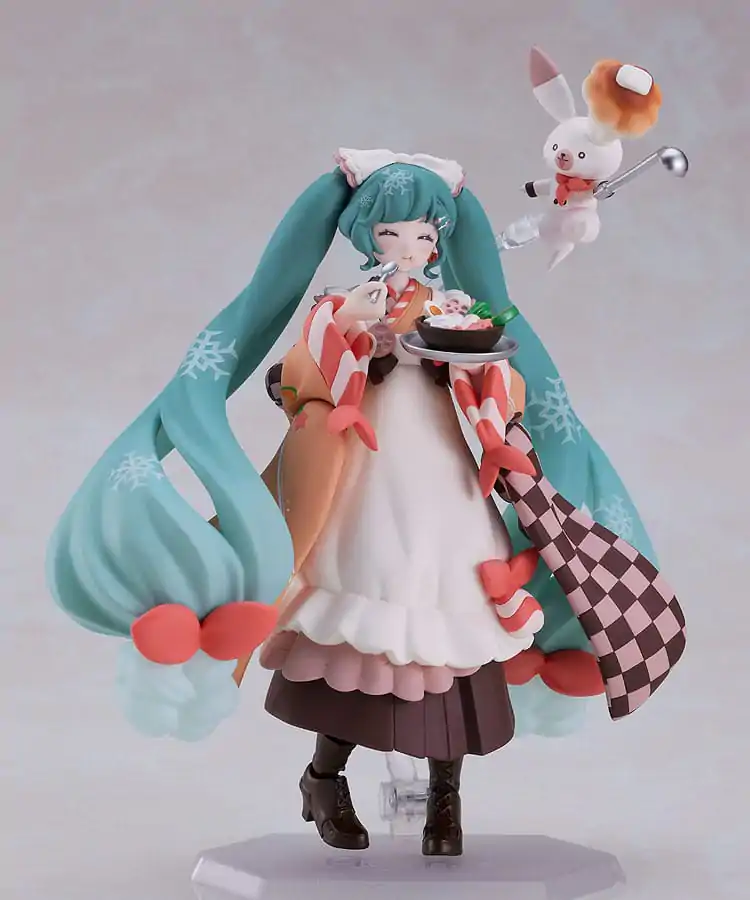 Character Vocal Series 01: Hatsune Miku Figma Action Figure Snow Miku: Winter Delicacy Ver. 14 cm termékfotó