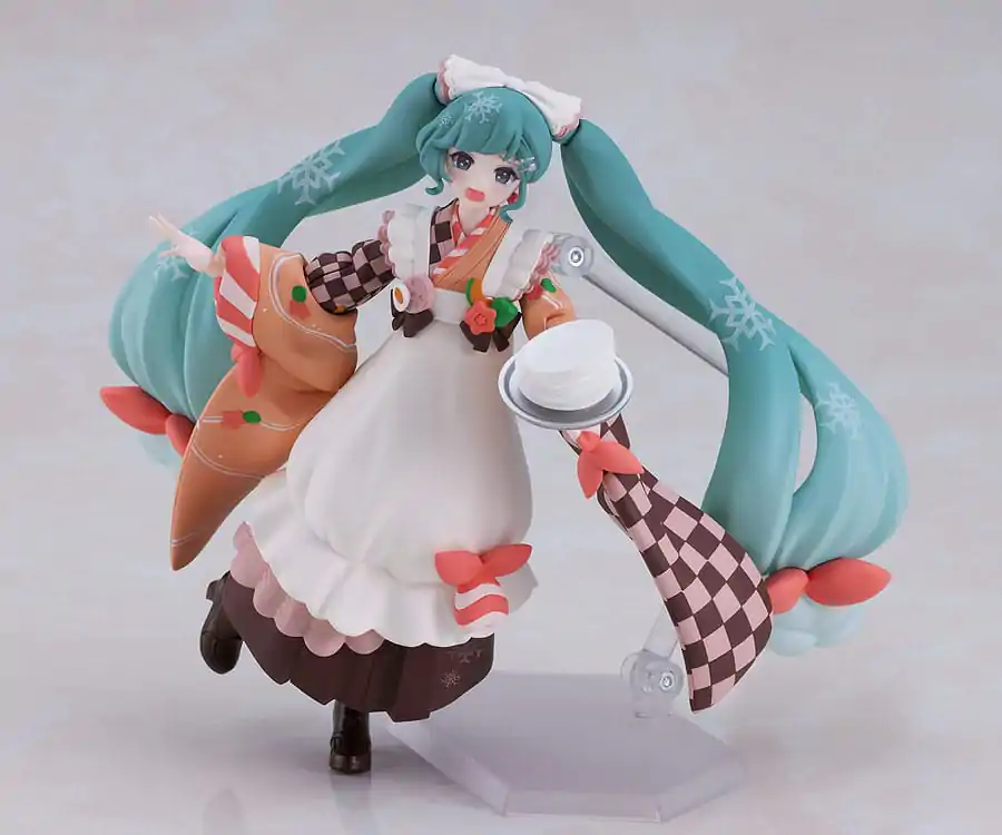 Character Vocal Series 01: Hatsune Miku Figma Action Figure Snow Miku: Winter Delicacy Ver. 14 cm termékfotó