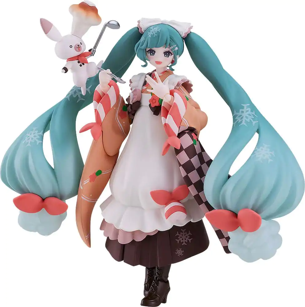 Character Vocal Series 01: Hatsune Miku Figma Action Figure Snow Miku: Winter Delicacy Ver. 14 cm termékfotó