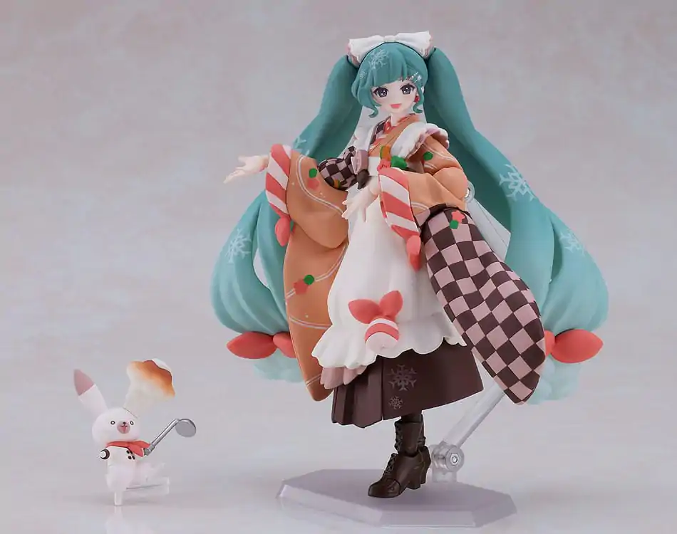 Character Vocal Series 01: Hatsune Miku Figma Action Figure Snow Miku: Winter Delicacy Ver. 14 cm termékfotó