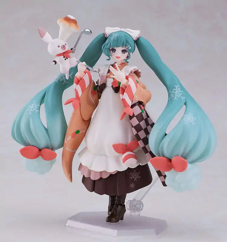 Character Vocal Series 01: Hatsune Miku Figma Action Figure Snow Miku: Winter Delicacy Ver. 14 cm termékfotó