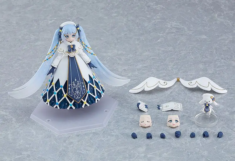 Character Vocal Series 01: Hatsune Miku Figma Action Figure Snow Miku: Glowing Snow Ver. 14 cm product photo