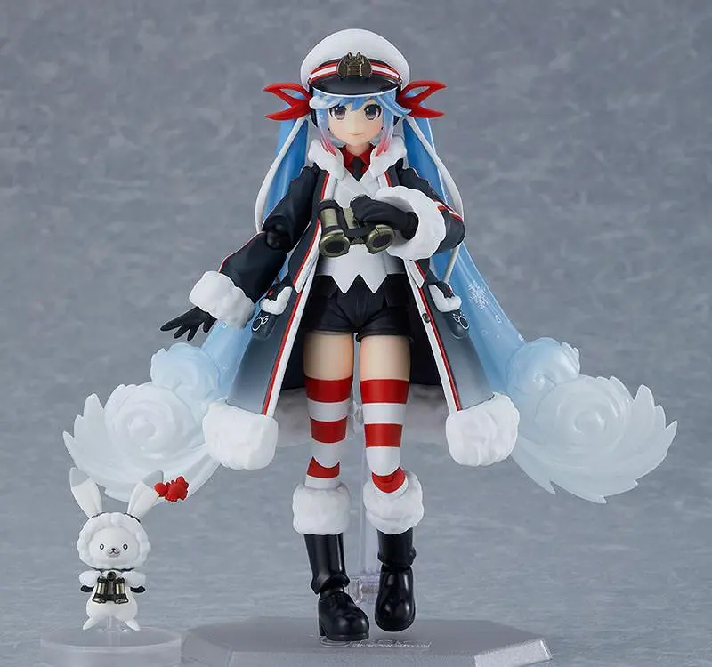 Character Vocal Series 01: Hatsune Miku Figma Action Figure Snow Miku: Grand Voyage Ver. 13 cm product photo