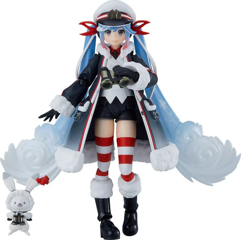 Character Vocal Series 01: Hatsune Miku Figma Action Figure Snow Miku: Grand Voyage Ver. 13 cm product photo