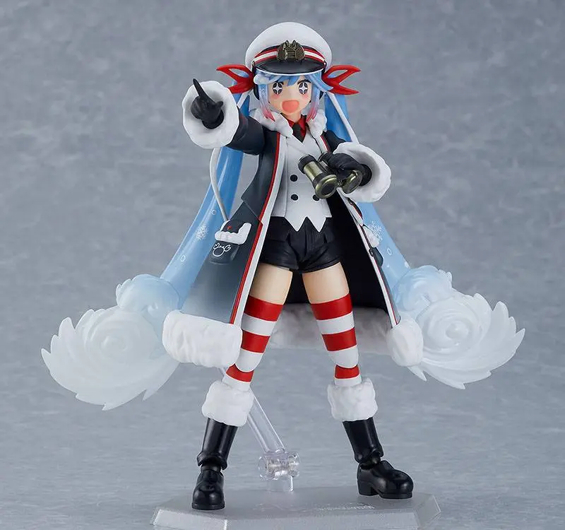 Character Vocal Series 01: Hatsune Miku Figma Action Figure Snow Miku: Grand Voyage Ver. 13 cm product photo