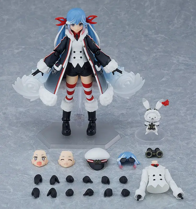 Character Vocal Series 01: Hatsune Miku Figma Action Figure Snow Miku: Grand Voyage Ver. 13 cm product photo