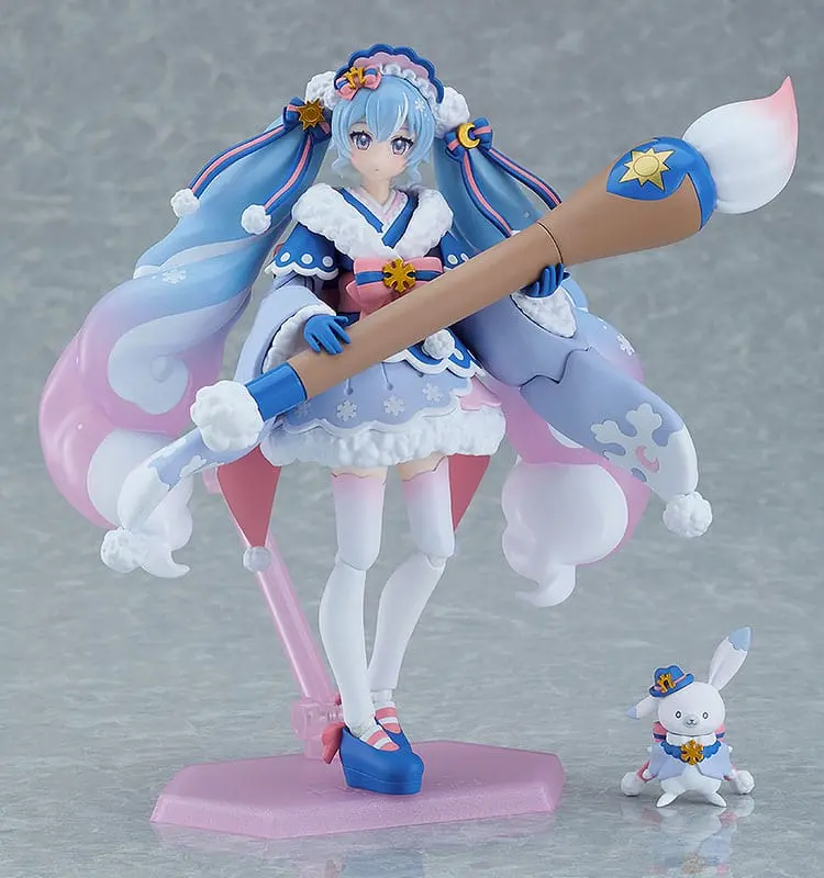 Character Vocal Series 01: Hatsune Miku Figma Action Figure Snow Miku: Serene Winter Ver. 13 cm termékfotó