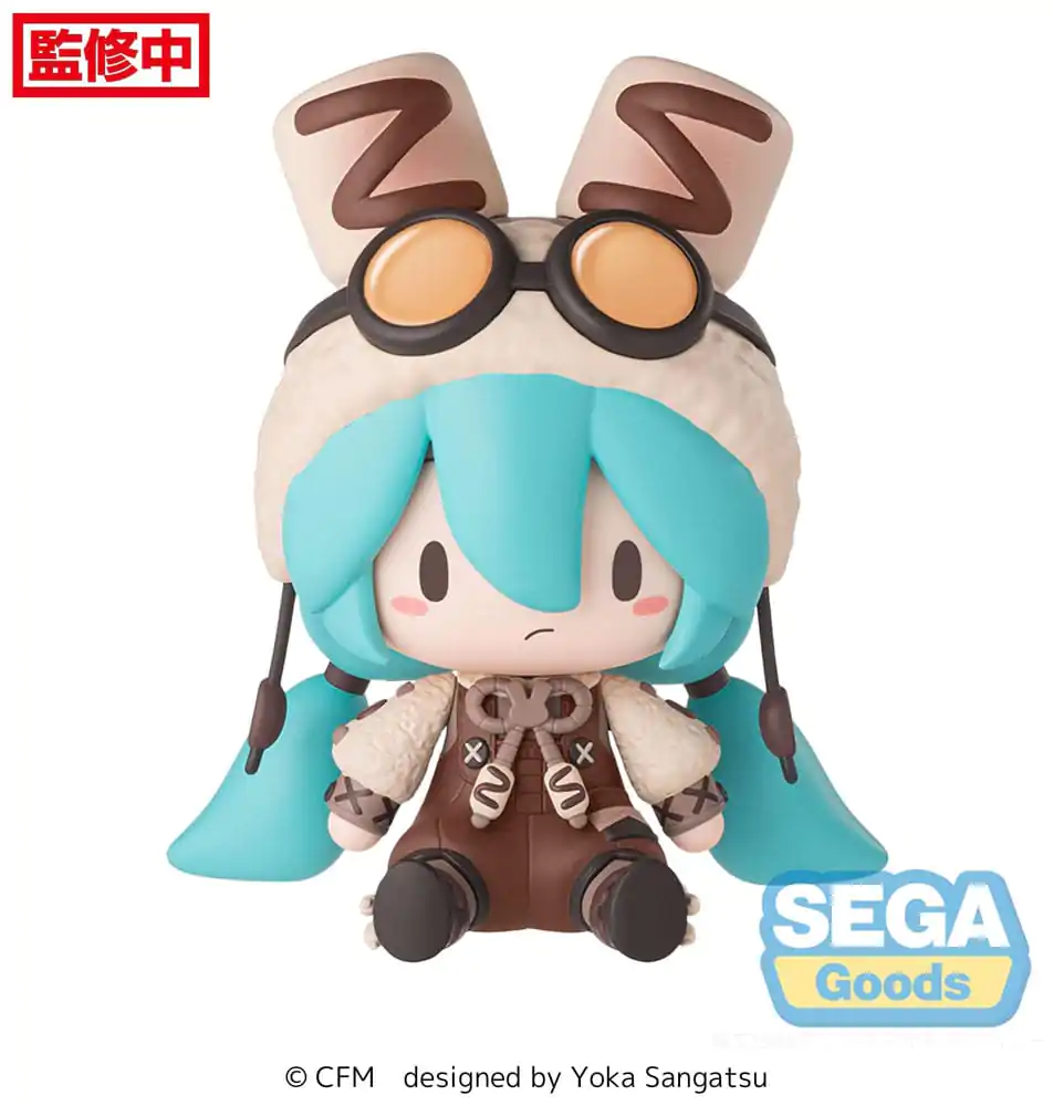 Character Vocal Series 01: Hatsune Miku Fuwa Petit Chibi Figure Hatsune Miku Marshmallow Hot Cocoa 10 cm product photo