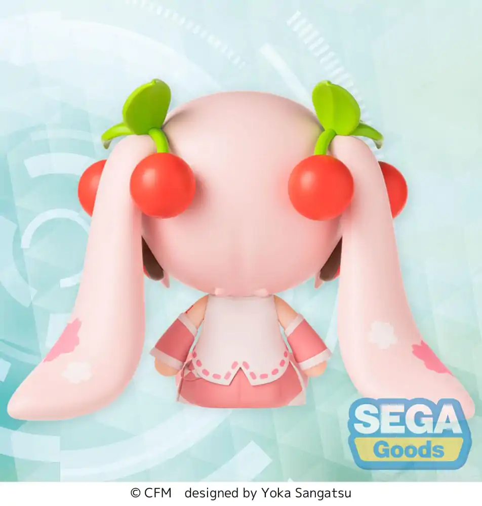 Character Vocal Series 01: Hatsune Miku Fuwa Petit Chibi Figure Sakura Miku 8 cm  product photo