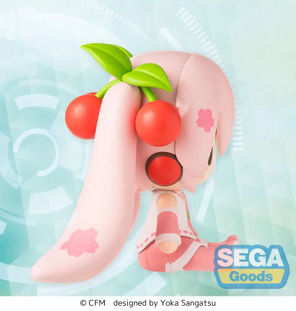 Character Vocal Series 01: Hatsune Miku Fuwa Petit Chibi Figure Sakura Miku 8 cm  product photo