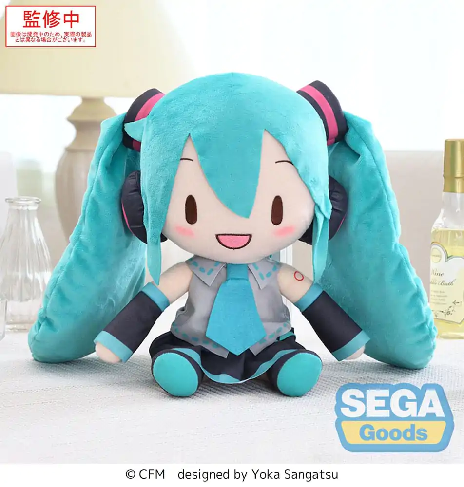 Character Vocal Series 01: Hatsune Miku Fuwa Petit Plush Figure Hatsune Miku L 27 cm product photo
