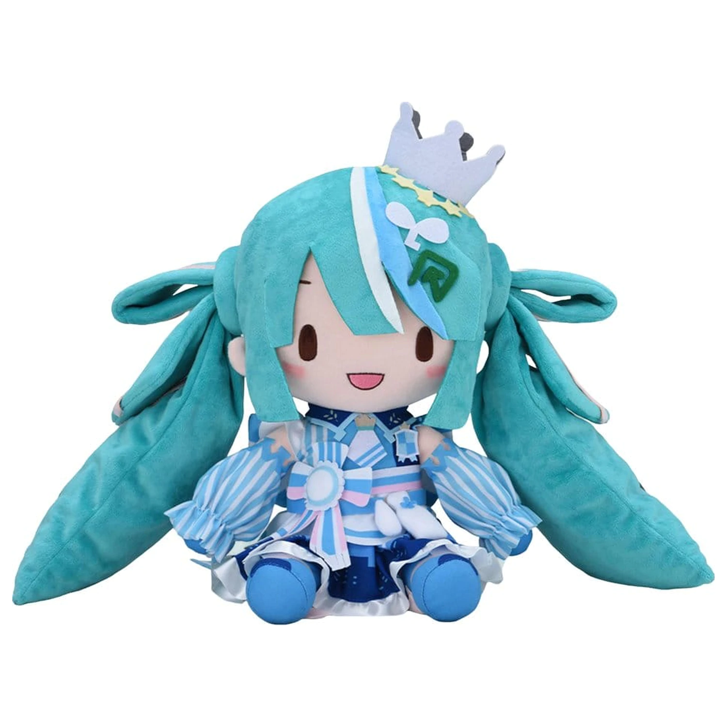 Character Vocal Series 01: Hatsune Miku Fuwa Petit Plush Figure Hatsune Miku LAWSON 50th Anniversary Special LIVE L 30 cm product photo