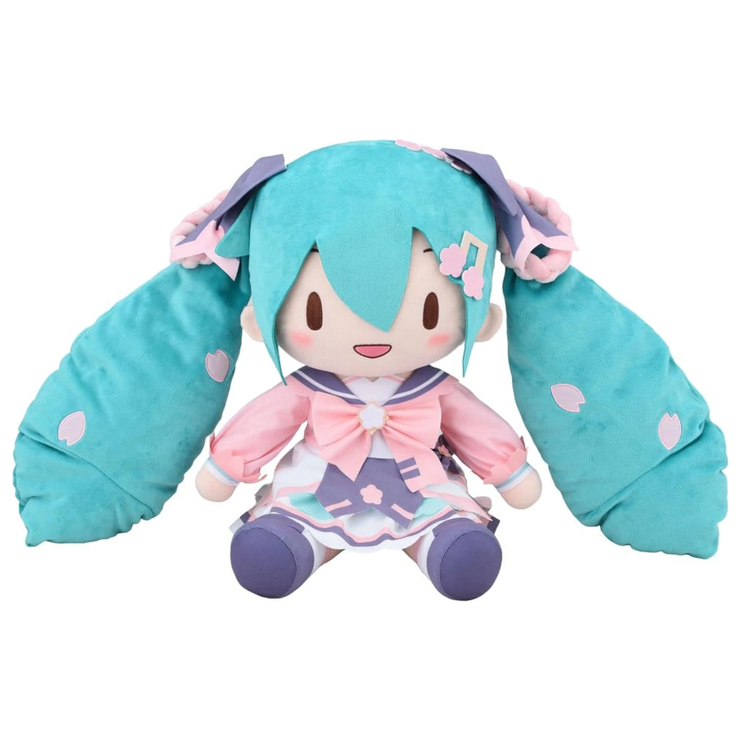 Character Vocal Series 01: Hatsune Miku Fuwa Petit Plush Figure Hatsune Miku New Semester Plush LL 40 cm product photo