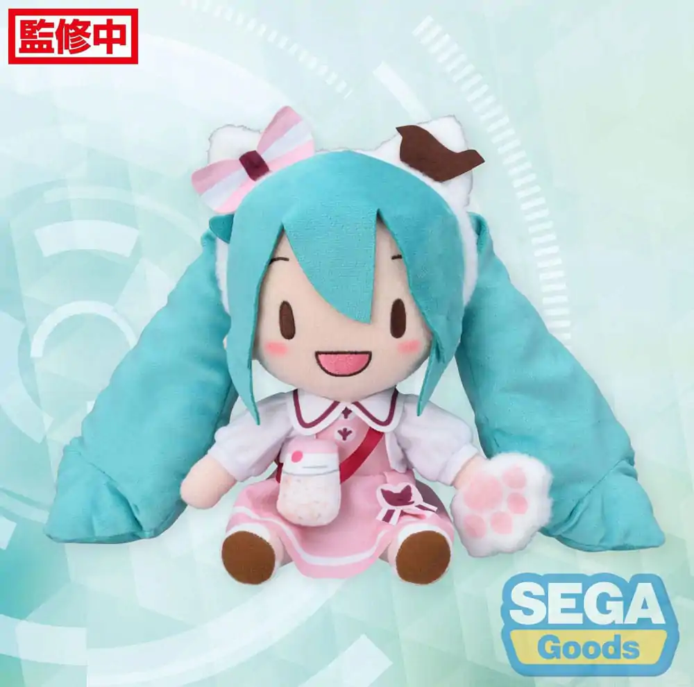 Character Vocal Series 01: Hatsune Miku Fuwa Petit Plush Figure Hatsune Miku Theme Park Ver. M 25 cm product photo