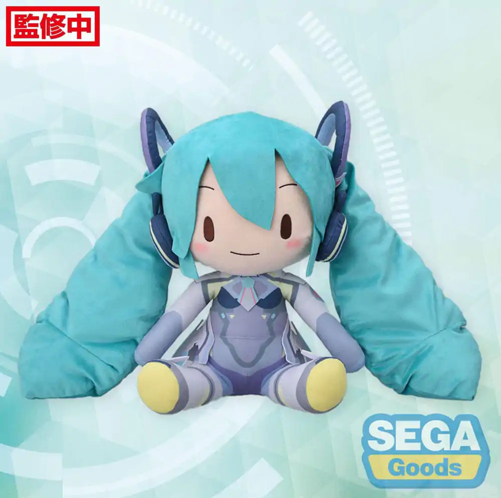 Character Vocal Series 01: Hatsune Miku Fuwa Petit Plush Figure Hatsune Miku Miku with You 2024 Ver. LL 40 cm product photo