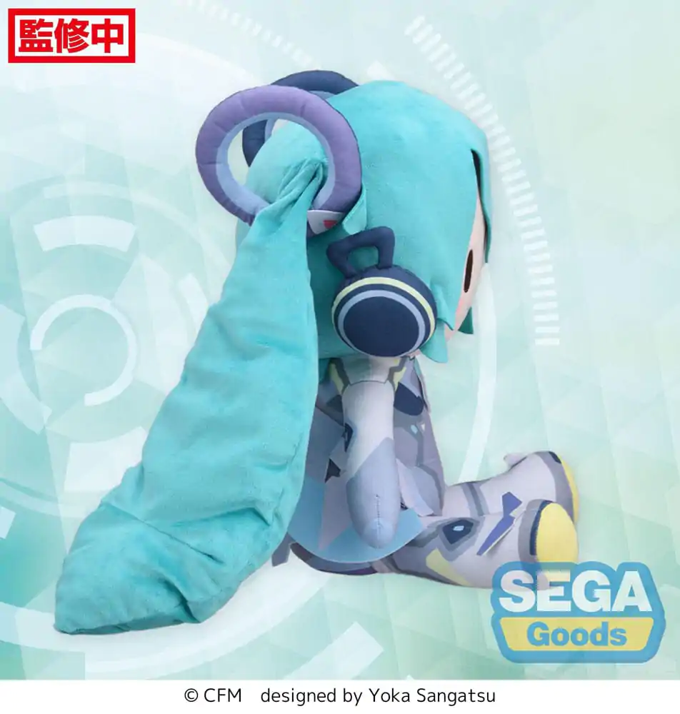 Character Vocal Series 01: Hatsune Miku Fuwa Petit Plush Figure Hatsune Miku Miku with You 2024 Ver. LL 40 cm product photo