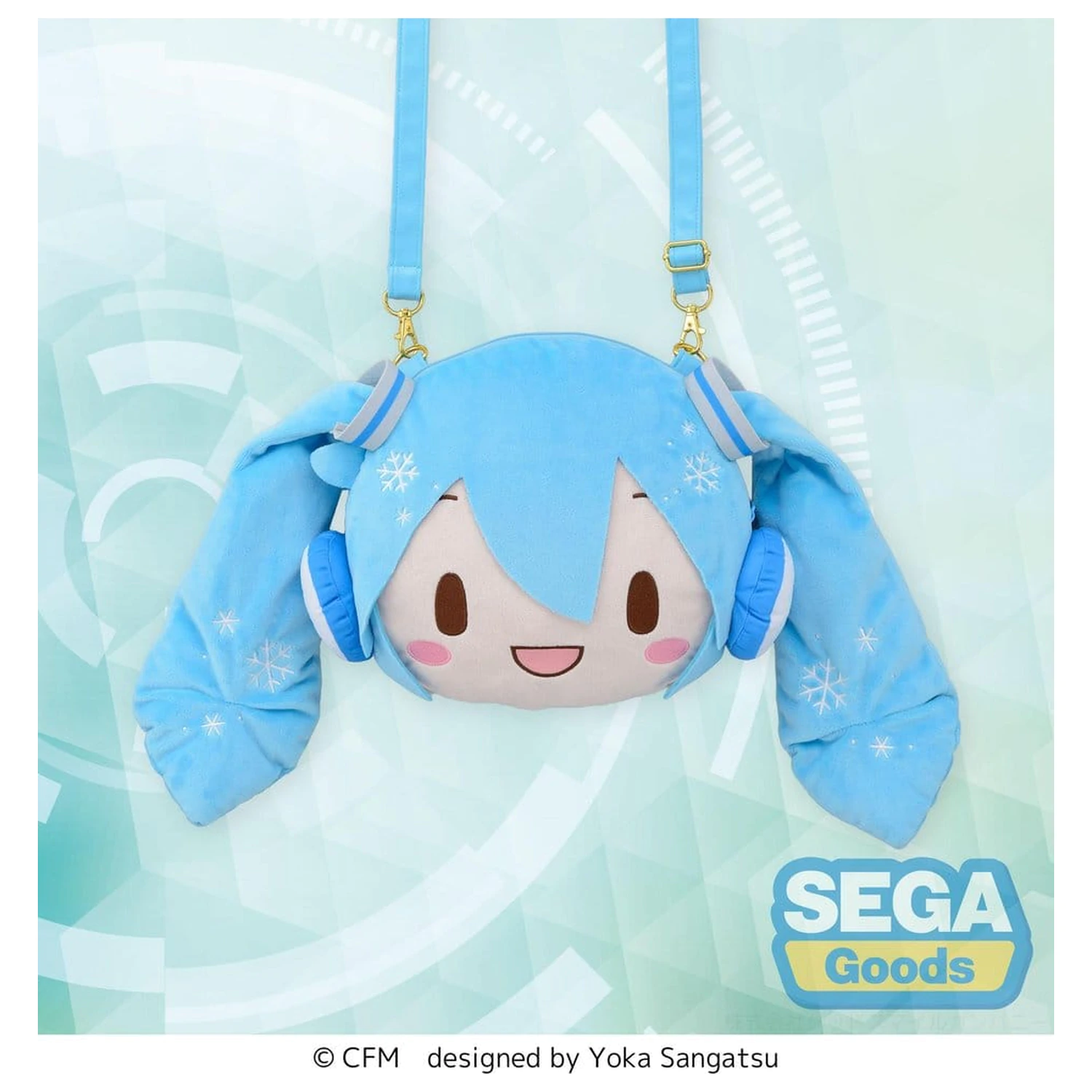 Character Vocal Series 01: Hatsune Miku Fuwa Petit Shoulder Bag Snow Miku product photo