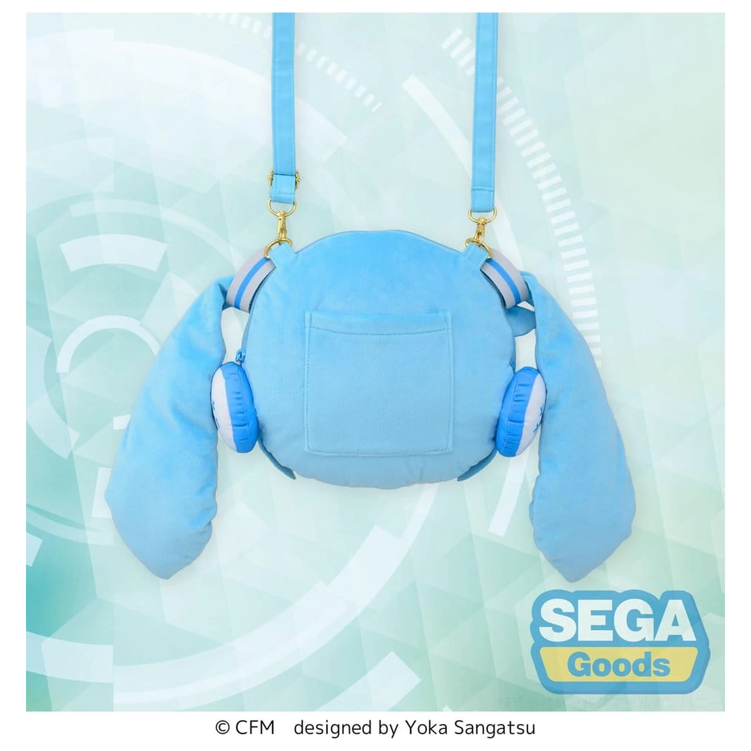 Character Vocal Series 01: Hatsune Miku Fuwa Petit Shoulder Bag Snow Miku product photo
