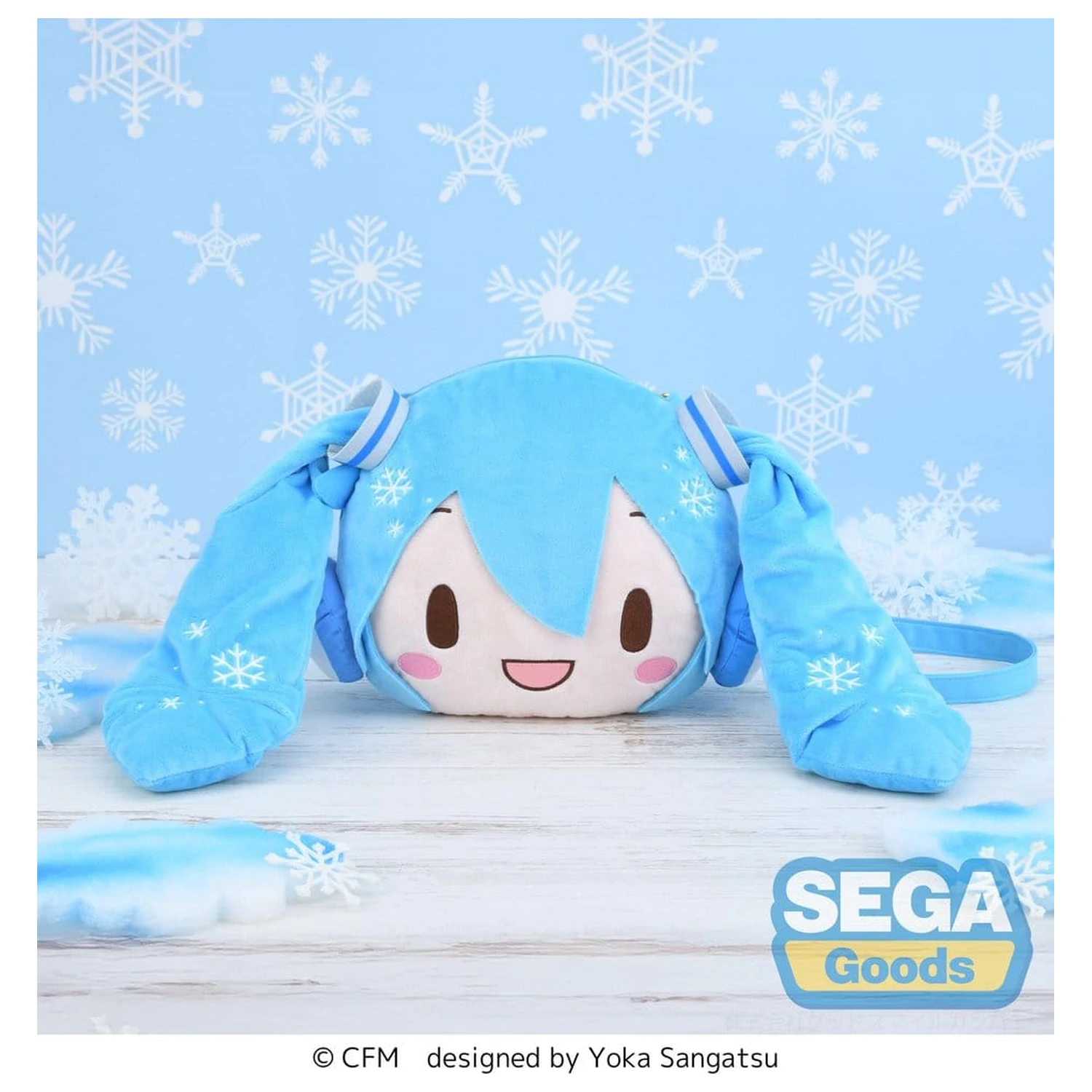 Character Vocal Series 01: Hatsune Miku Fuwa Petit Shoulder Bag Snow Miku product photo