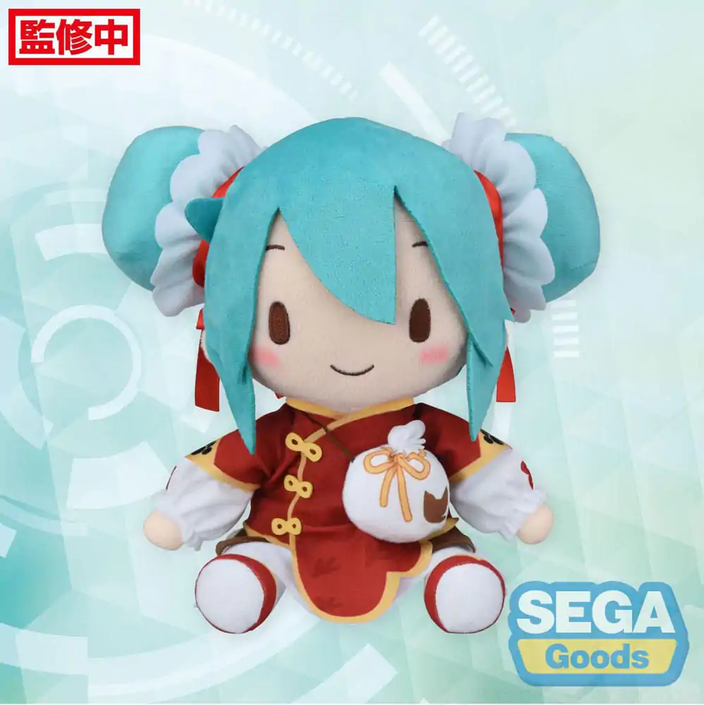 Character Vocal Series 01: Hatsune Miku Fuwa Petit Plush Figure Hatsune Miku Going Out Series Chinatown Ver. M 22 cm product photo