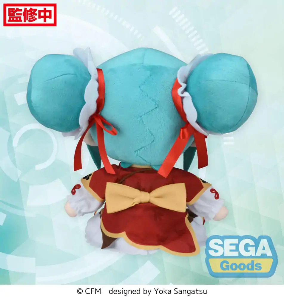 Character Vocal Series 01: Hatsune Miku Fuwa Petit Plush Figure Hatsune Miku Going Out Series Chinatown Ver. M 22 cm product photo