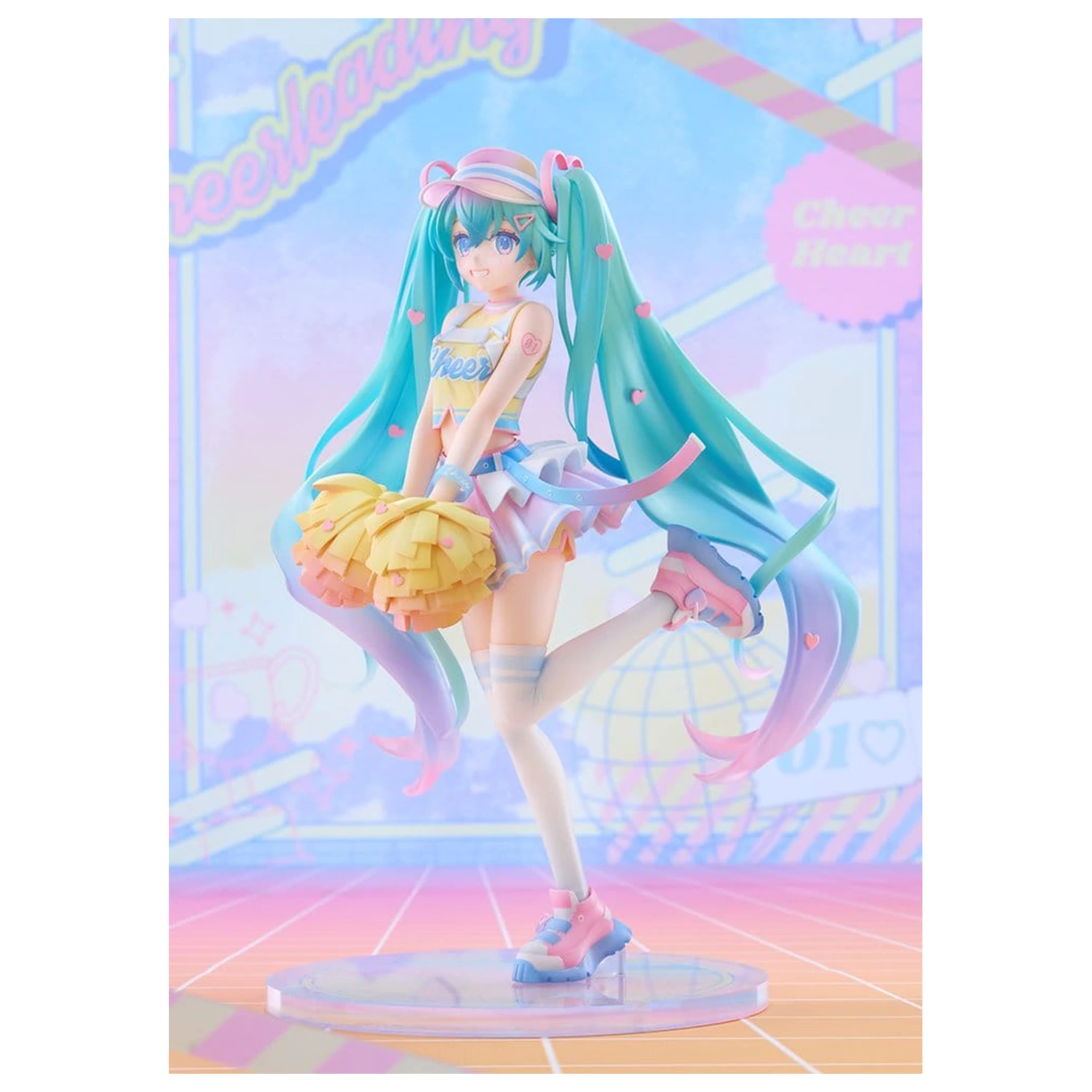 Character Vocal Series 01: Hatsune Miku G.S. Collection PVC Figure 1/7 Hatsune Miku Cheerleading Ver. 25 cm product photo