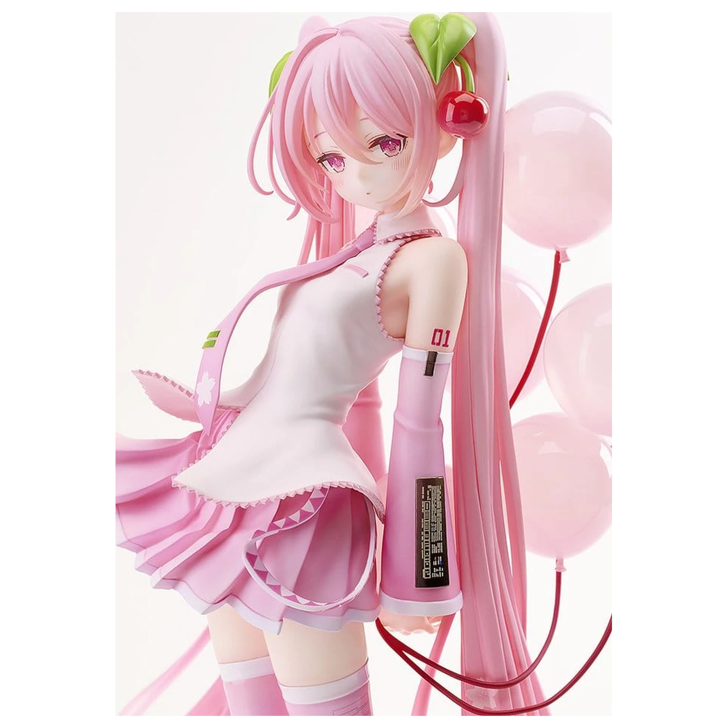 Character Vocal Series 01: Hatsune Miku G.S. Collection [SC] PVC Figure 1/7 Sakura Miku: GSC Illustration Contest Ver. 26 cm product photo