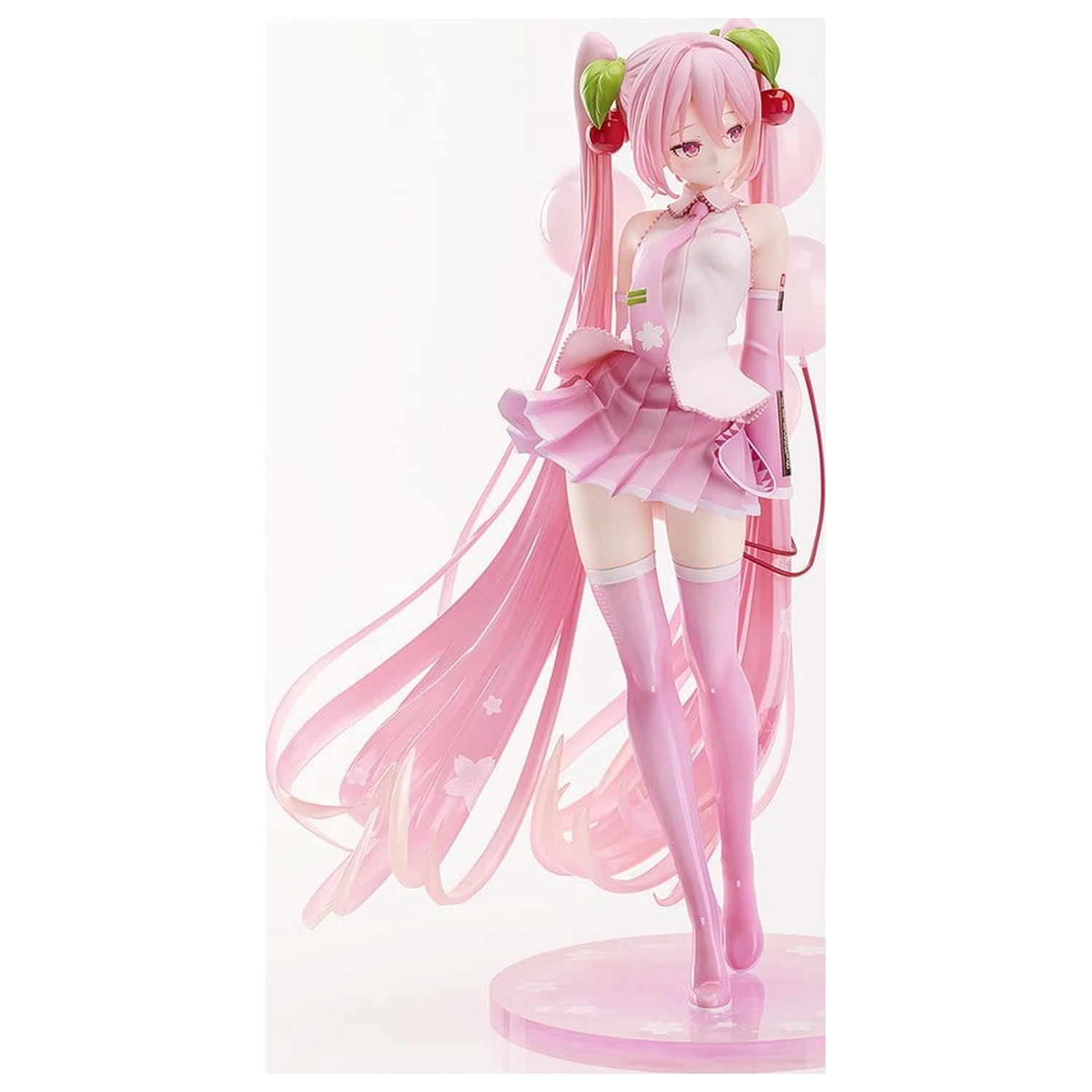 Character Vocal Series 01: Hatsune Miku G.S. Collection [SC] PVC Figure 1/7 Sakura Miku: GSC Illustration Contest Ver. 26 cm product photo