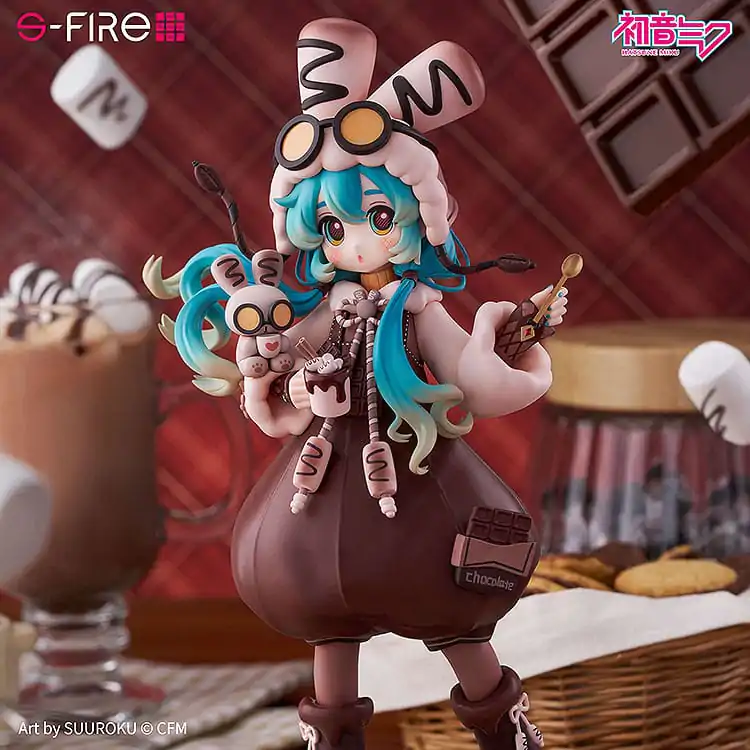 Character Vocal Series 01: Hatsune Miku PVC Statue Hatsune Miku Marshmallow Hot Cocoa 22 cm product photo
