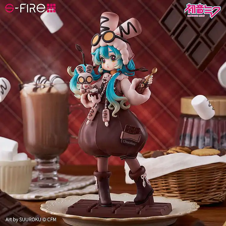 Character Vocal Series 01: Hatsune Miku PVC Statue Hatsune Miku Marshmallow Hot Cocoa 22 cm product photo