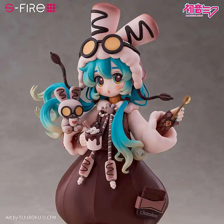 Character Vocal Series 01: Hatsune Miku PVC Statue Hatsune Miku Marshmallow Hot Cocoa 22 cm product photo