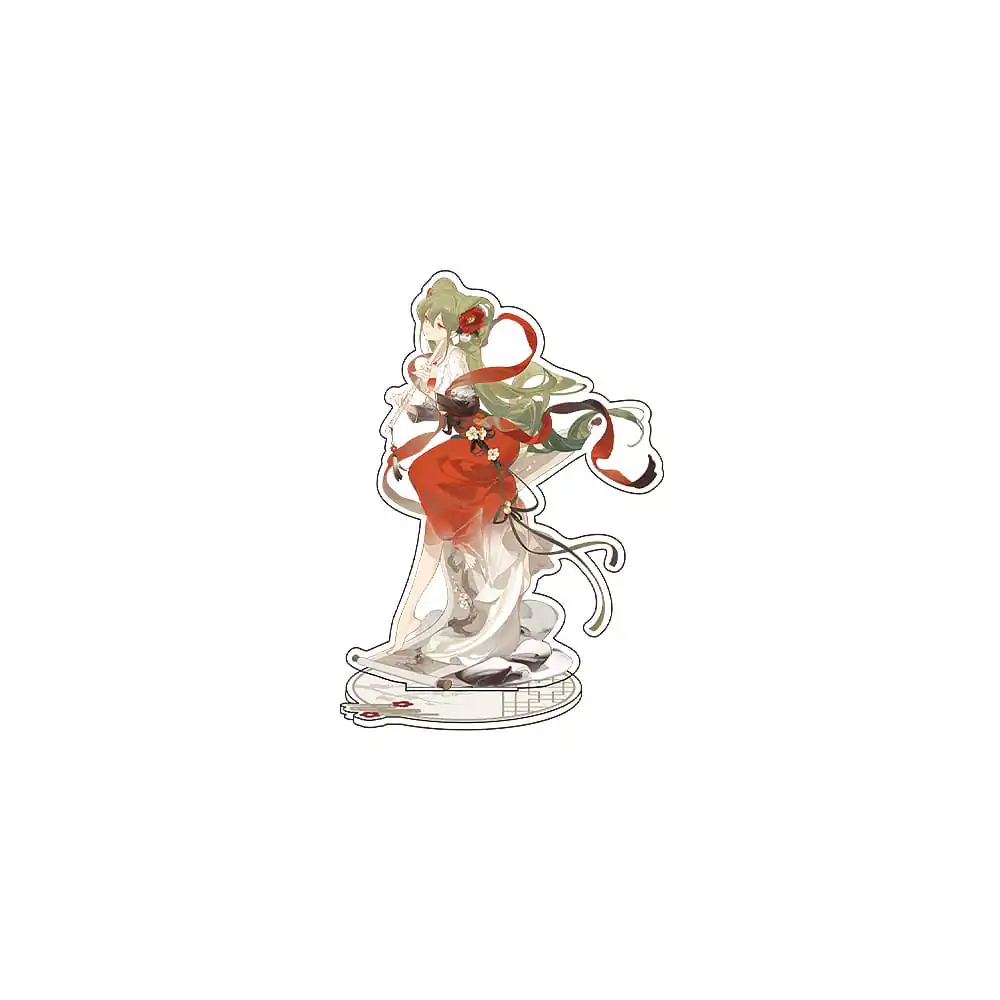 Character Vocal Series 01: Hatsune Miku Acrylic Stand Hatsune Miku Meihua Sannong Ver. 20 cm product photo
