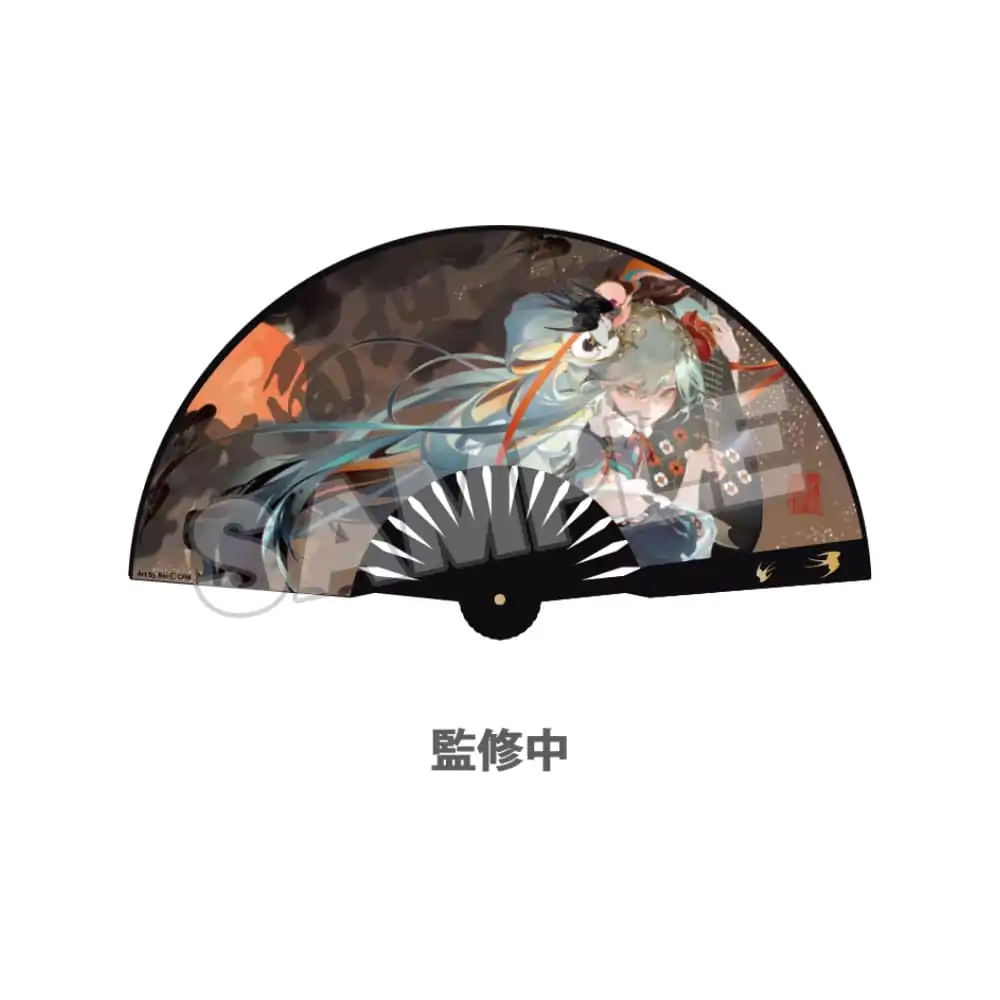 Character Vocal Series 01: Hatsune Miku Folding Fan Hatsune Miku Shimian Maifu Ver. product photo