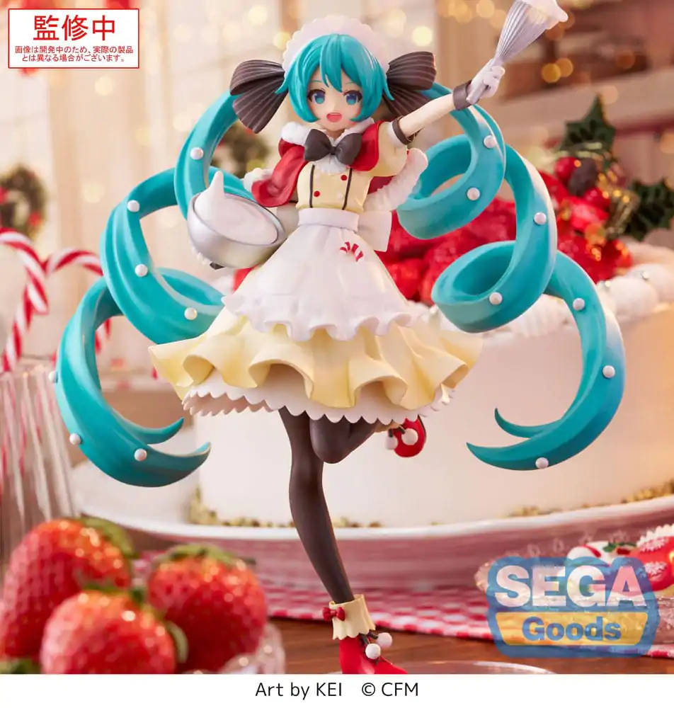 Character Vocal Series 01: Hatsune Miku Luminasta PVC Statue Hatsune Miku Christmas 2025 20 cm product photo