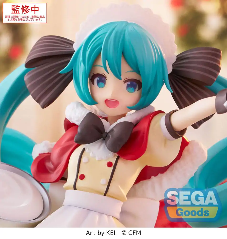 Character Vocal Series 01: Hatsune Miku Luminasta PVC Statue Hatsune Miku Christmas 2025 20 cm product photo